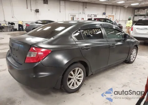 2012 Honda Civic Ex z USA, uszkodzony, nr VIN 19XFB2F83CE336038